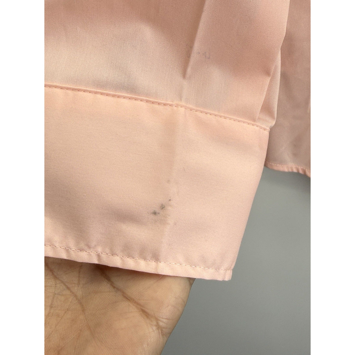 George Pink Button Front Stretch Career Blouse Women’s 2X 20 Office Classic Top