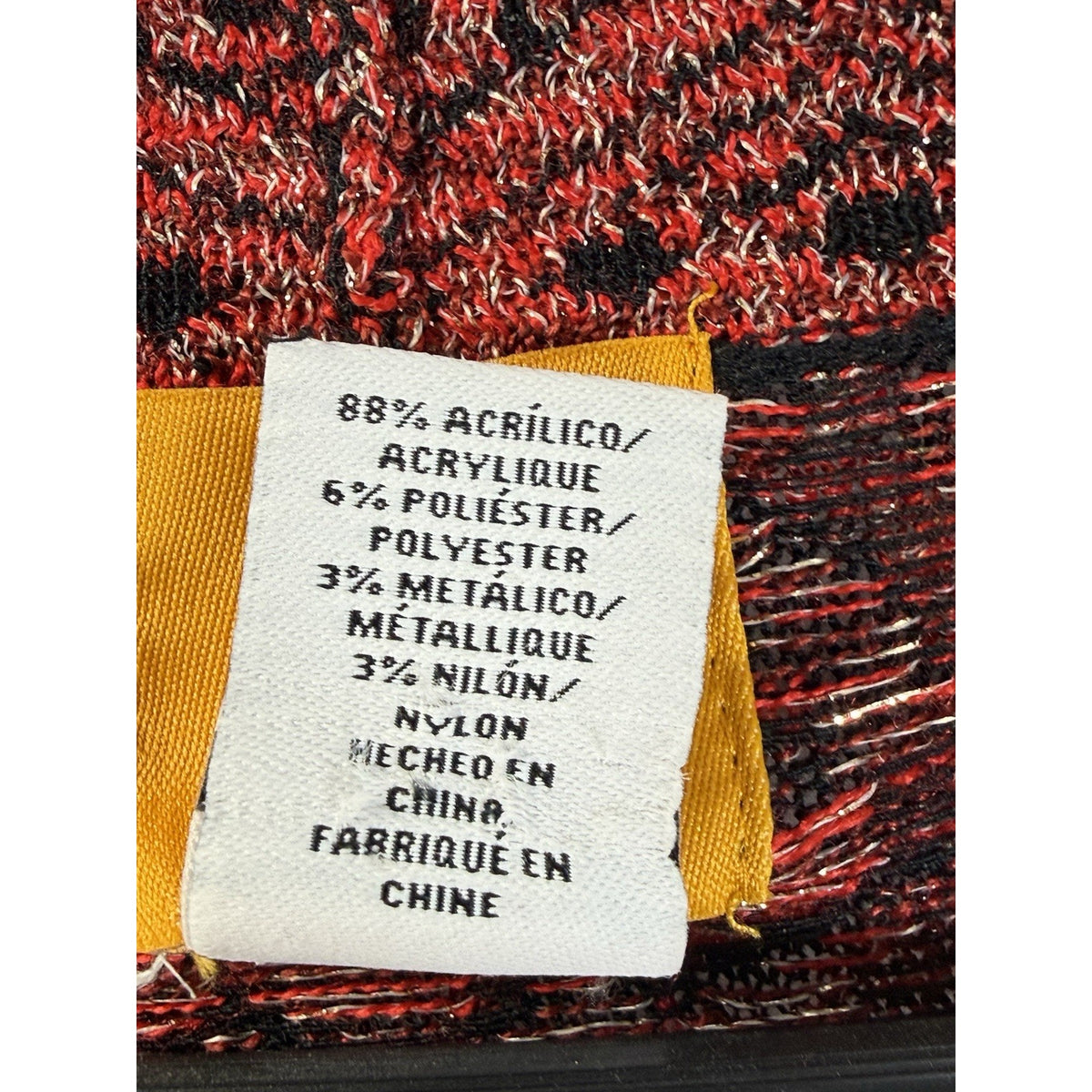 Ruby Rd Open Front Cardigan Sweater Fringe Hem Fall Colors XL Boho Animal Print