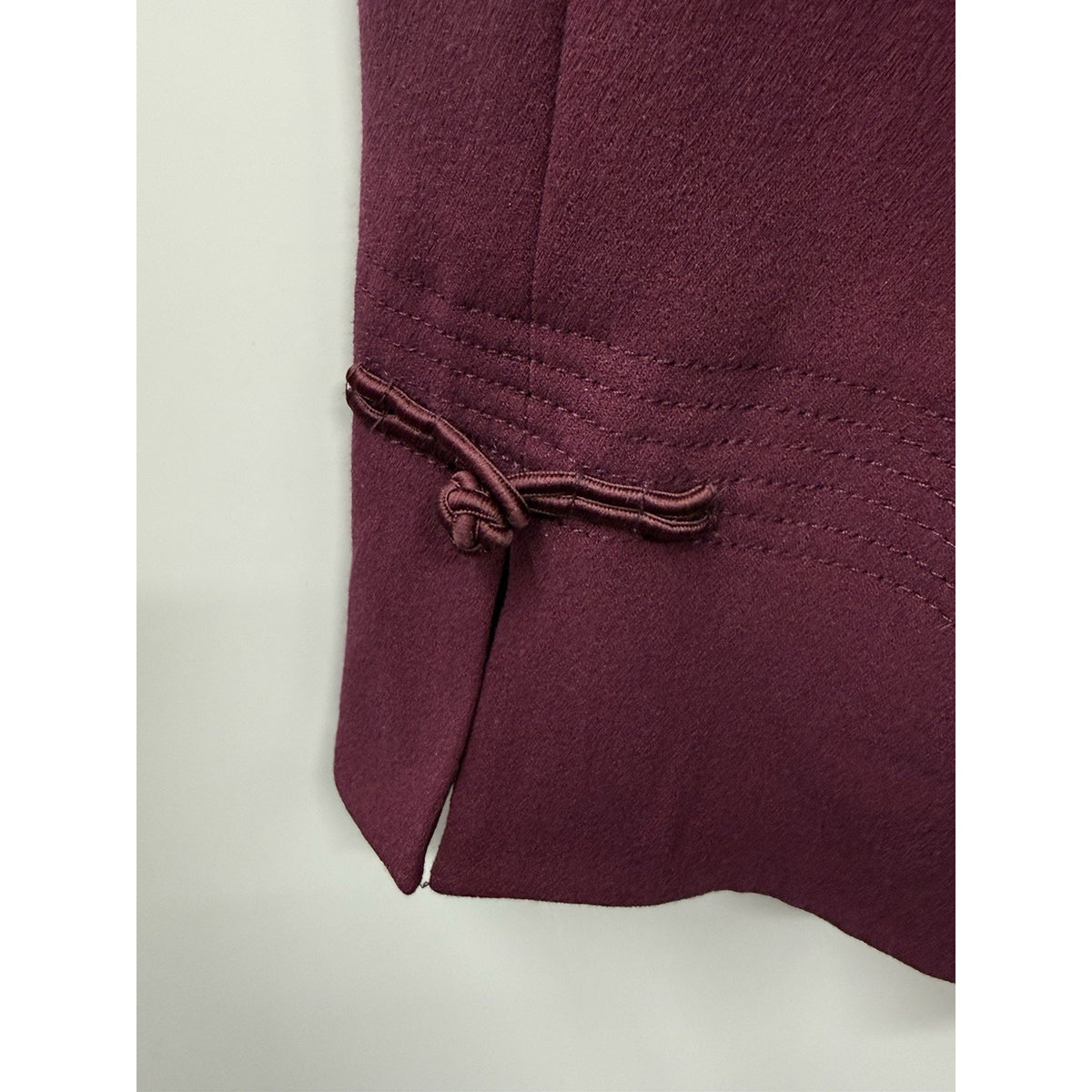Signature By Larry Levine 22W Merlot Open Front Blazer Jacket NWT Plus Size