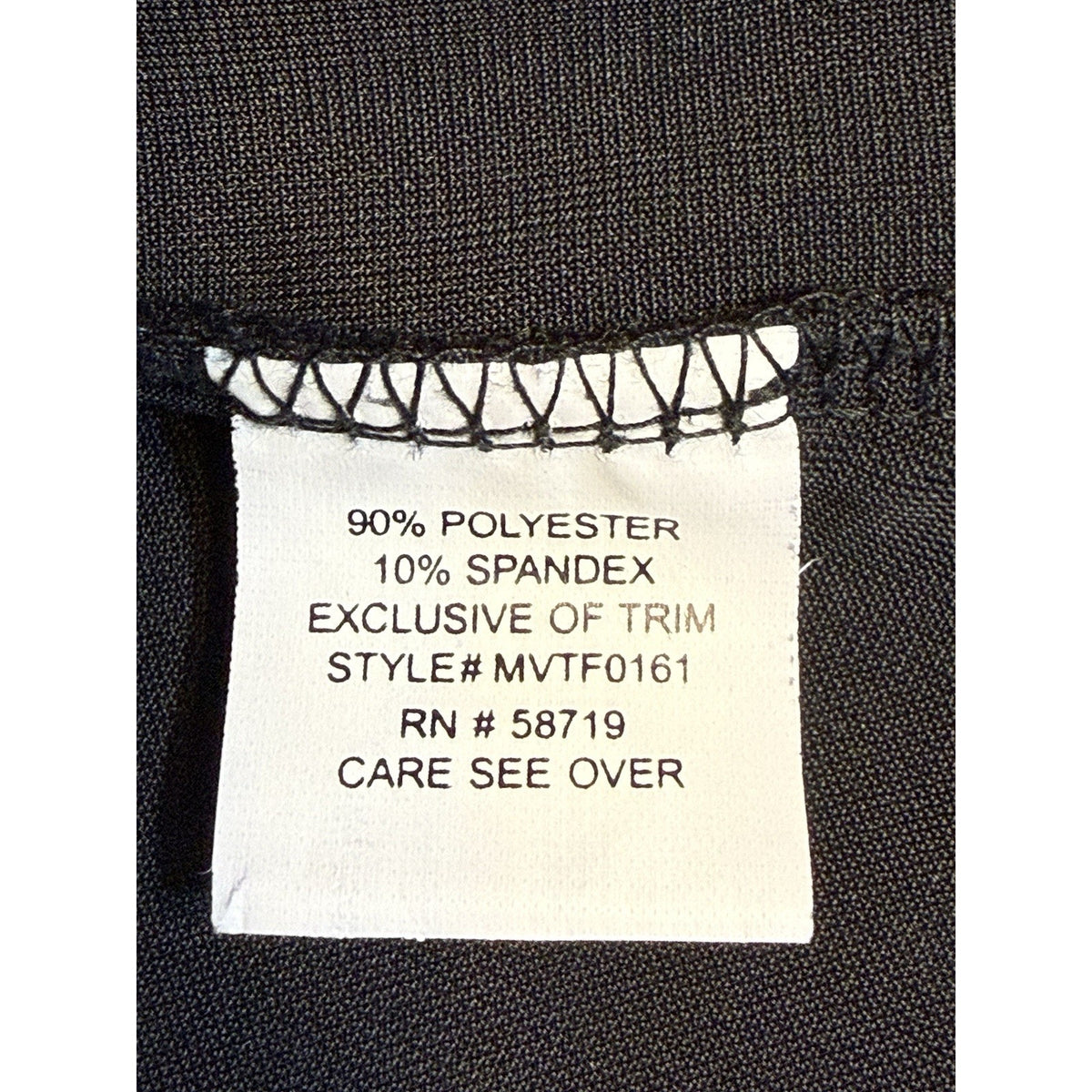 Notations Black Faux Twinset Women’s Velvet Gold Dot Open Front Jacket Top Sz S