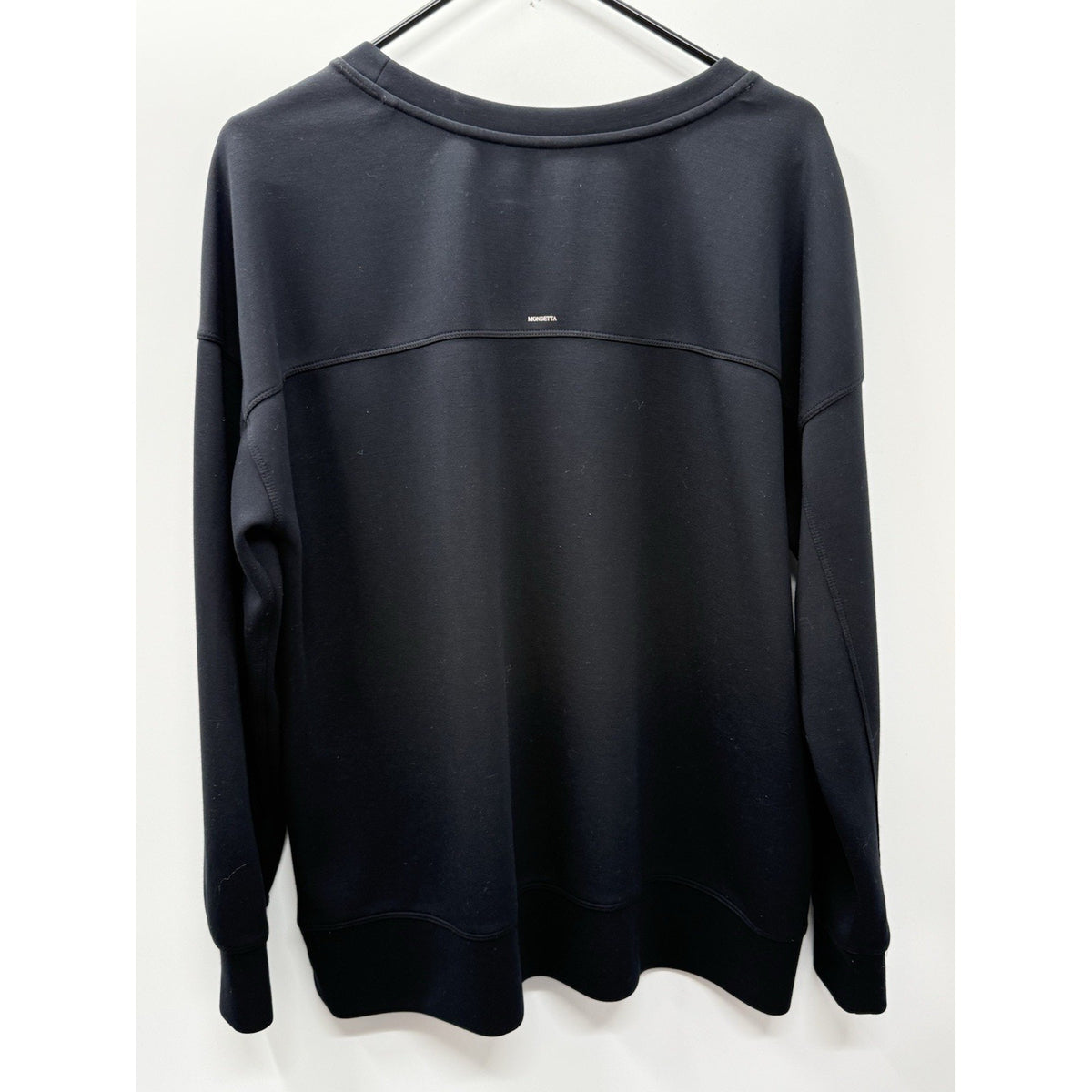 Mondetta XL Black Crewneck Sweatshirt Long Sleeve Stretch Pullover Athleisure
