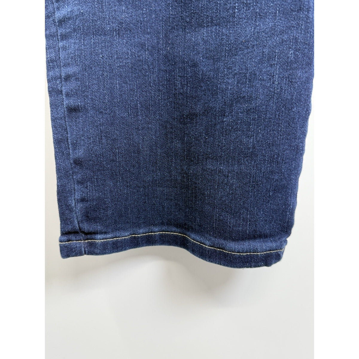 Terra & Sky Pull On Denim Pants 2X Petite 20W-22W Stretch Dark Wash Plus