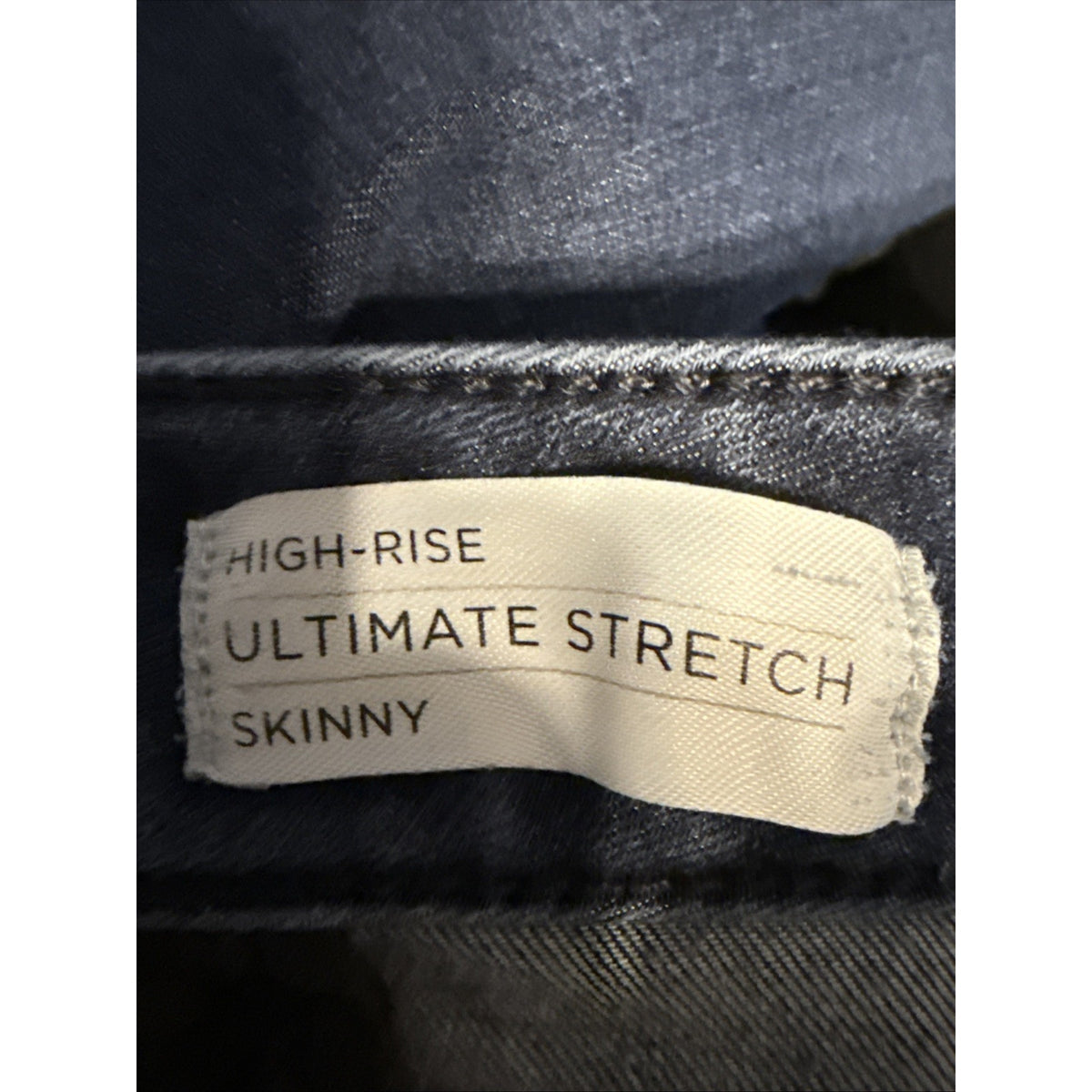 Lane Bryant Womens Size 28R Dark Wash High Rise Ultimate Stretch Skinny Jeans