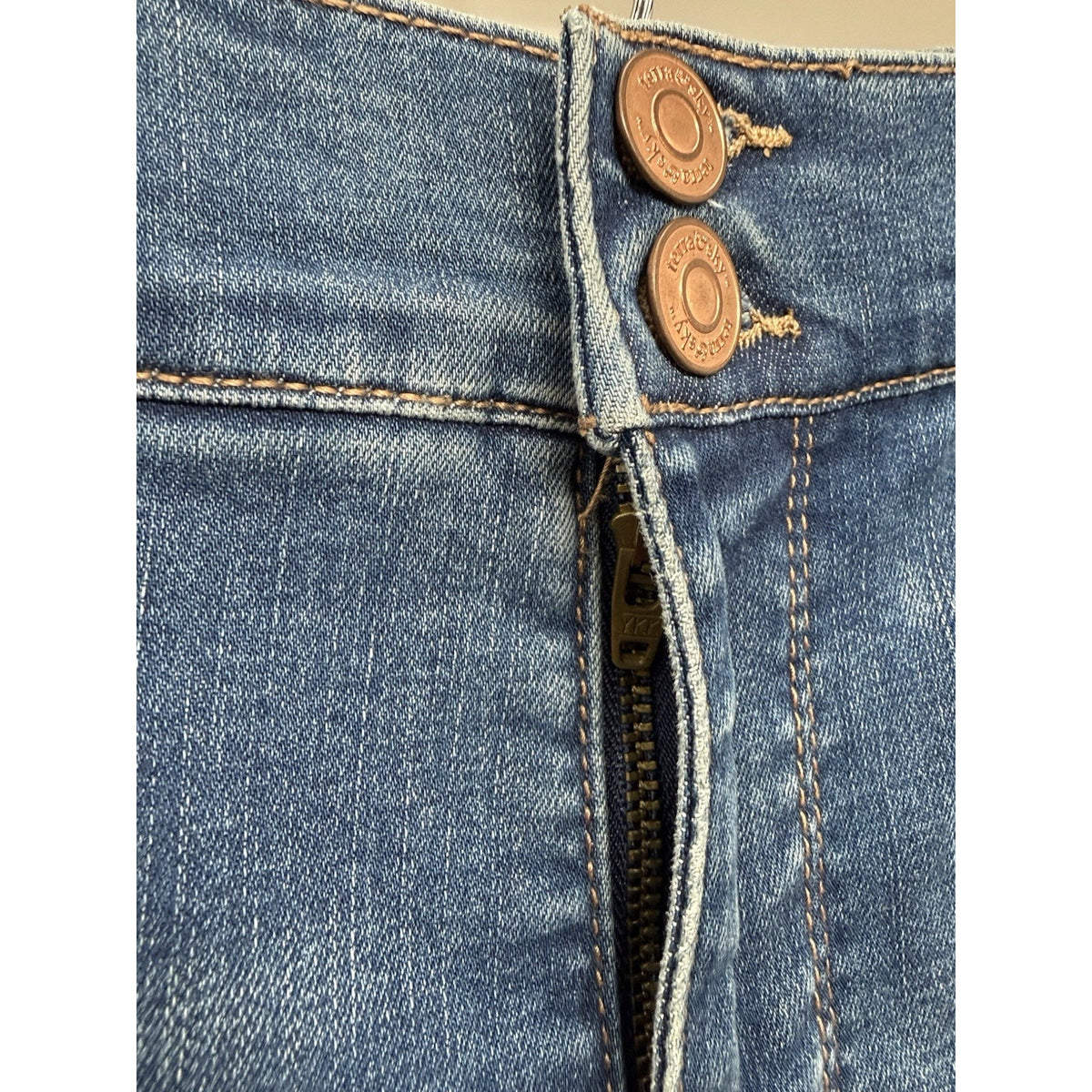 Terra & Sky Women Plus Size 22W Skinny Jeans Slim Fit High Rise Blue Stretch