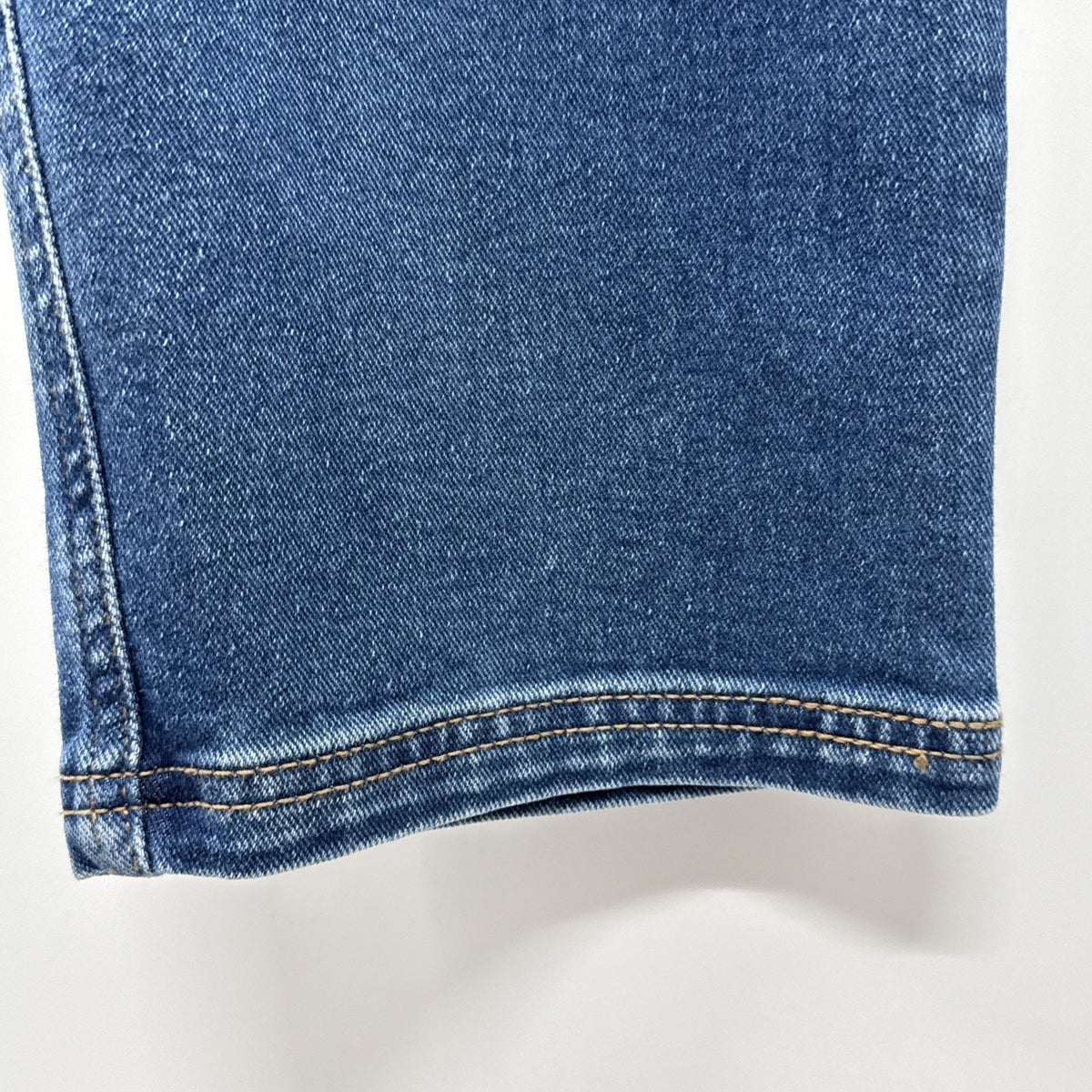 ReCreation Jeans Women's Large Blue Denim Stretch Waistband Straight Leg Casual