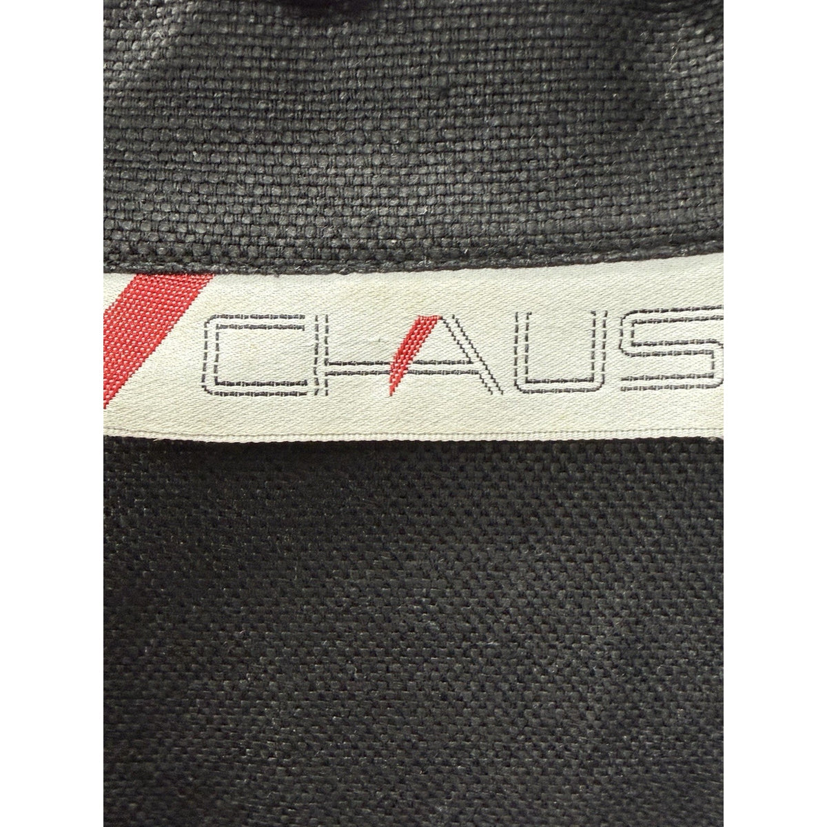 CHAUS Black Linen Blend Blazer Jacket Women’s Size 12 One Button Career