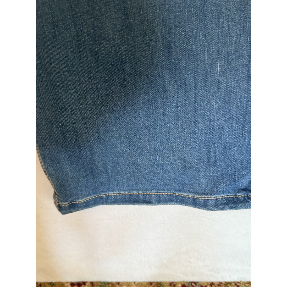 Terra & Sky Jeans Womens 18W Petite Straight Leg Stretch Plus Size Denim NWOT