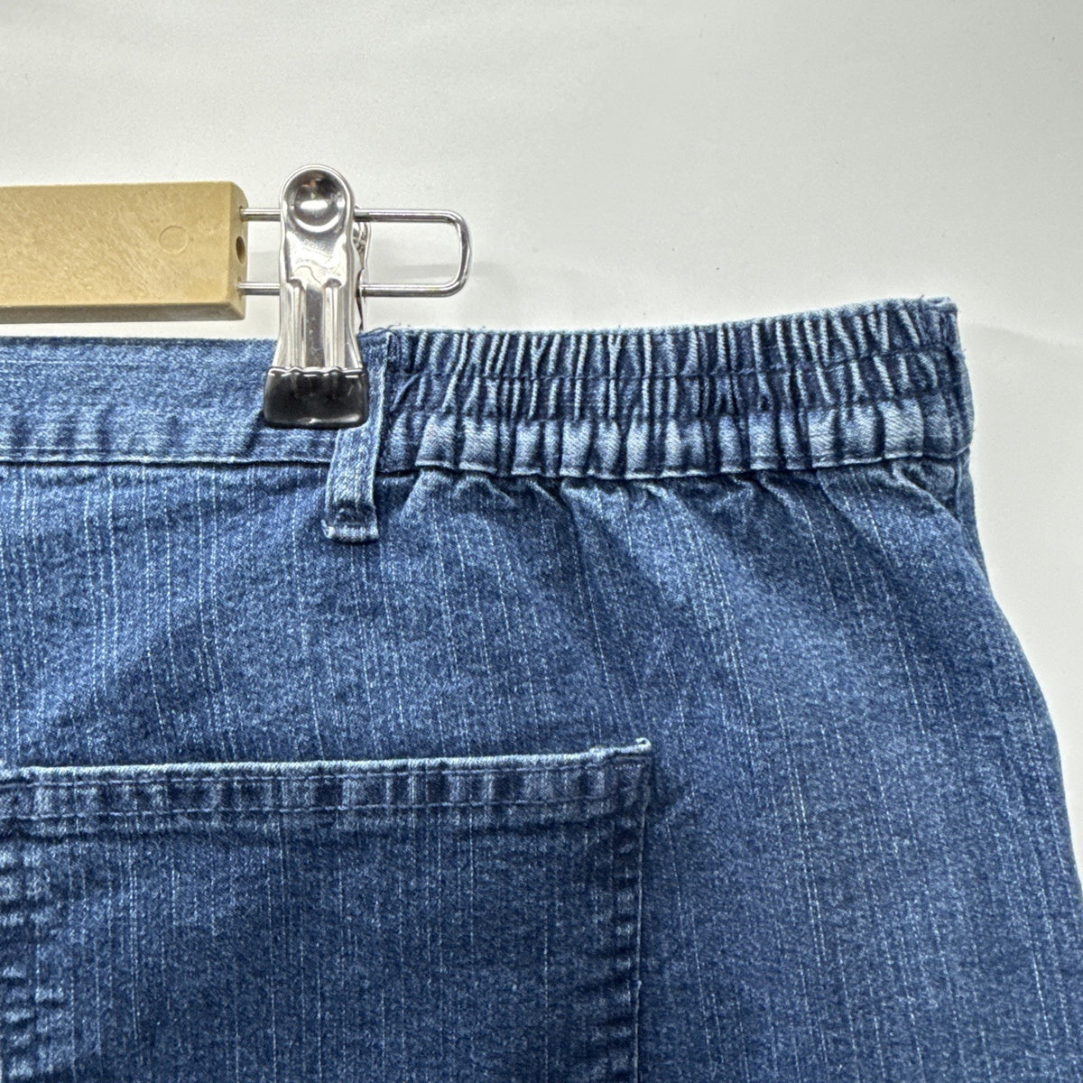 Ruby Rd. Woman Med Wash Denim Blue Jeans Plus Size 22W 5 Pocket Casual Pants