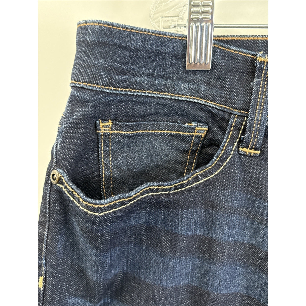 St Johns Bay Womens Skinny Leg Jeans Plus Size 22W Dark Wash Stretch Denim