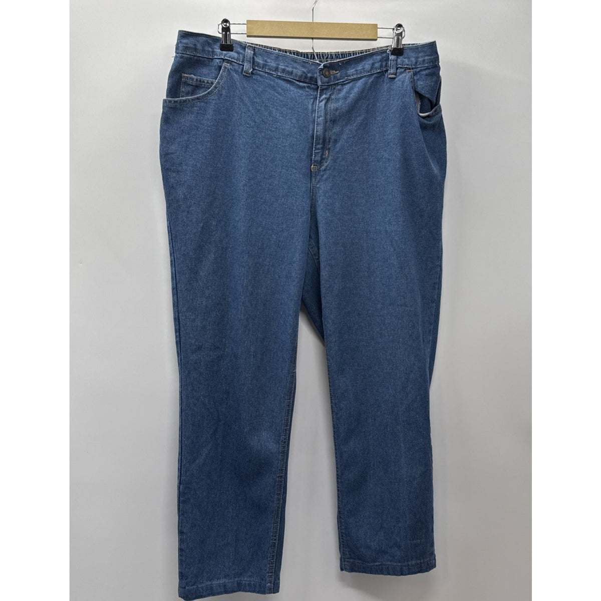 Woman Within Jeans Women’s Plus Size 20W Five Pockets, Zip Button 100% Cotton ￼
