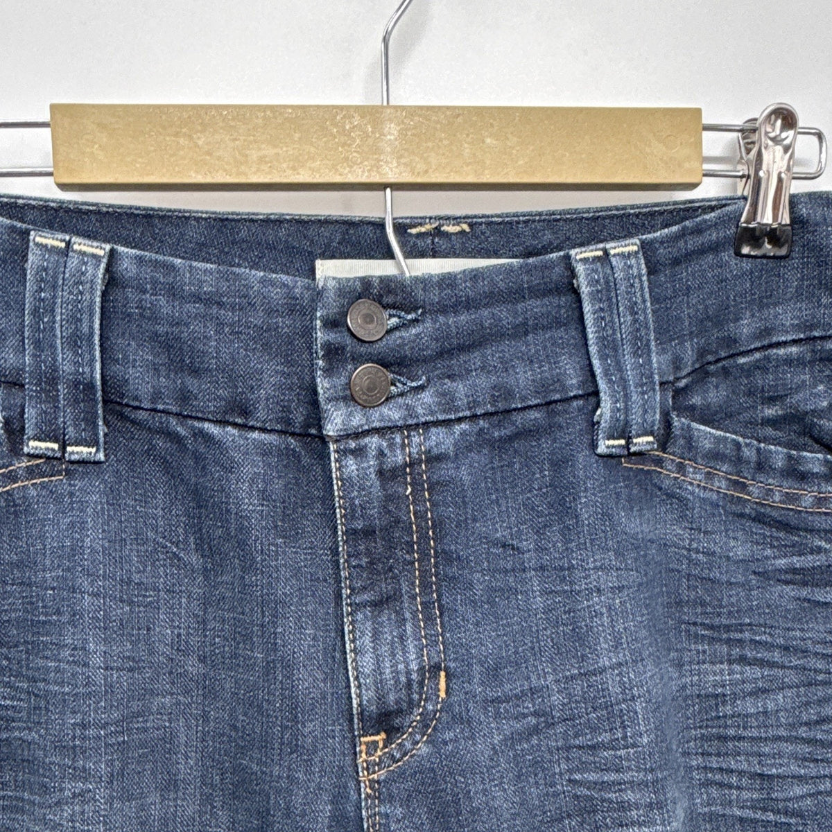 GAP Women’s Curvy Fit Bootcut Jeans Dark Wash Blue Denim Size 14 Regular