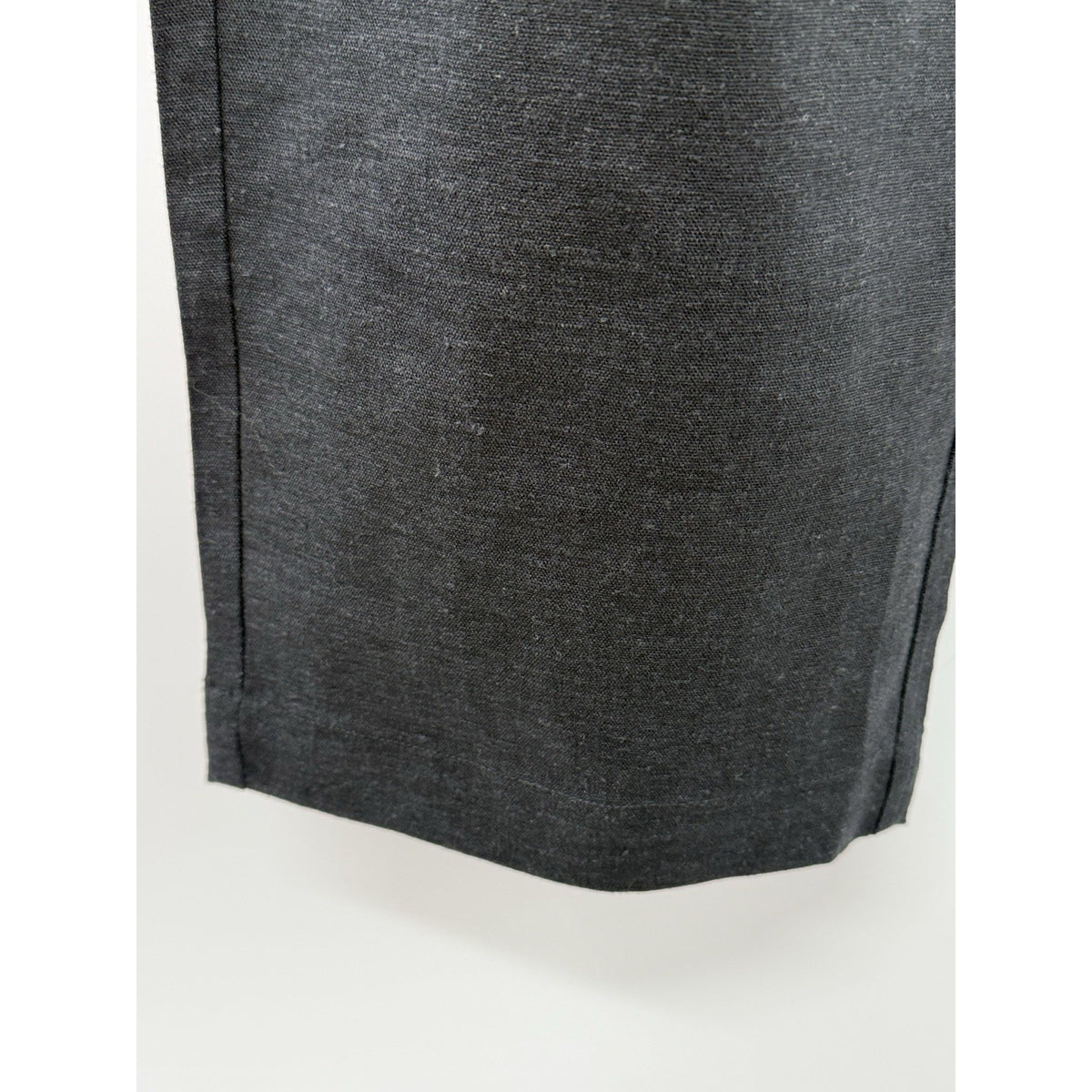 28 Palms Men’s Linen Blend Pants XXL 30 Black Elastic Waist Straight Casual
