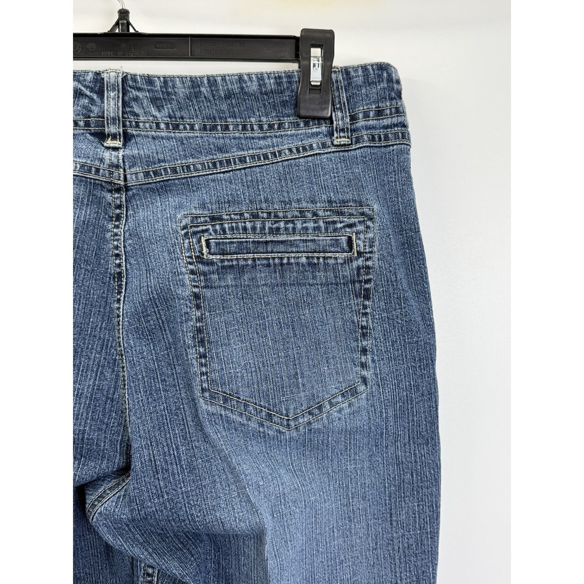 Gloria Vanderbilt Women’s Jeans Size 12 Blue Stretch Denim Straight Leg Classic