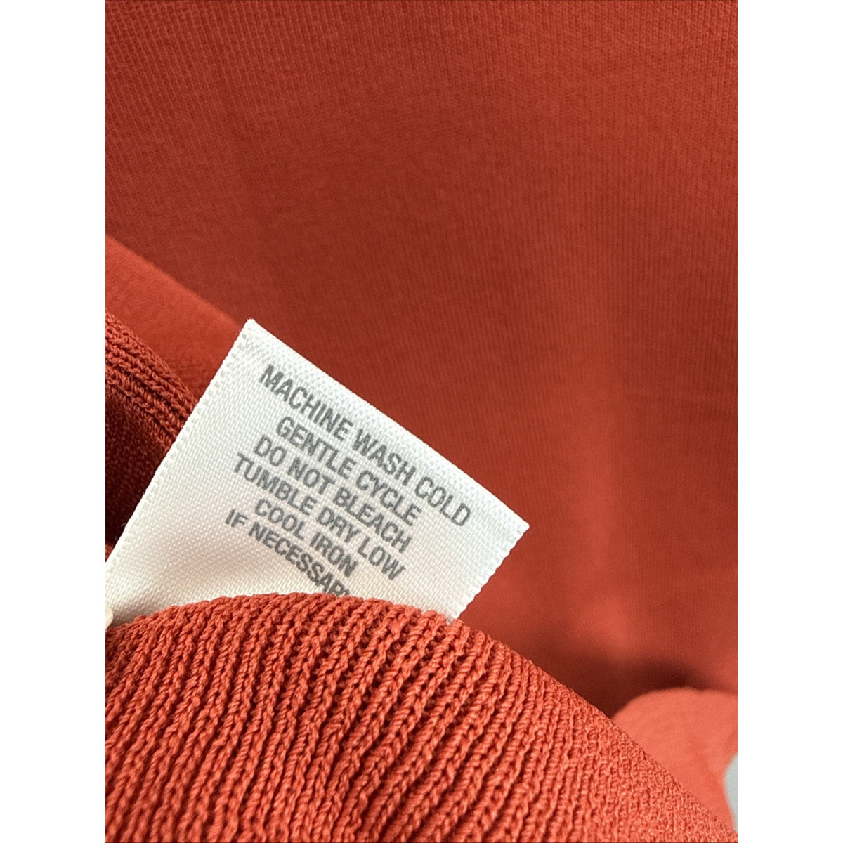 Dressbarn Woman Plus Size 18/20 Burnt Orange Knit Sleeveless Tank Top Sweater