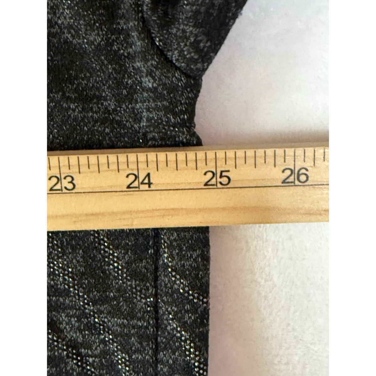 Jones New York Signature XL Cowl Neck Tunic Top Black Gray Side Zip