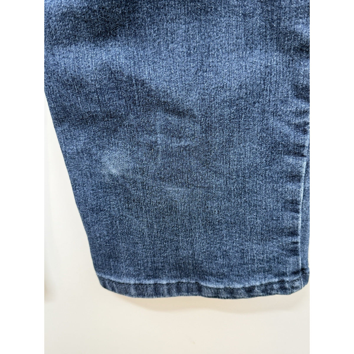 Gloria Vanderbilt Women 18W Blue Stretch Denim Jeans High Rise Slim Fit 5-Pocket