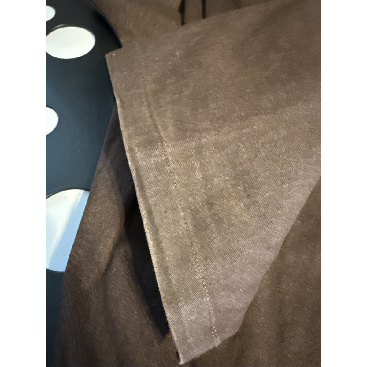 Just My Size Elastic Waist Pull-On Cotton Stretch Pants 2X Brown