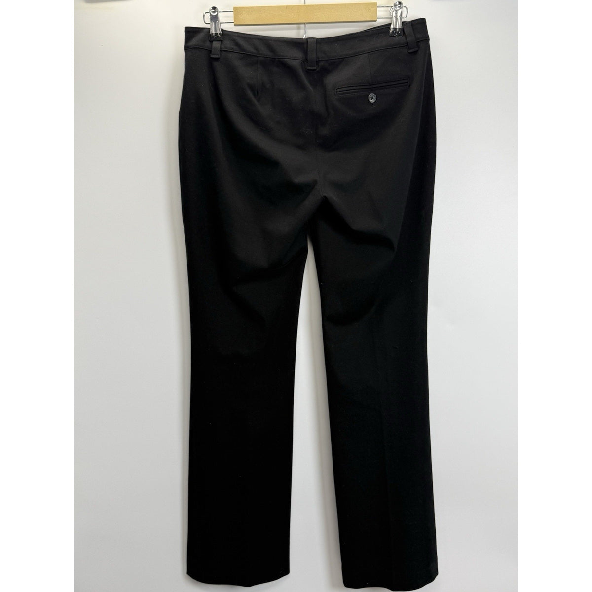 Lauren Ralph Lauren Black Pants Womens Size 6 Adelle Slacks Straight Leg