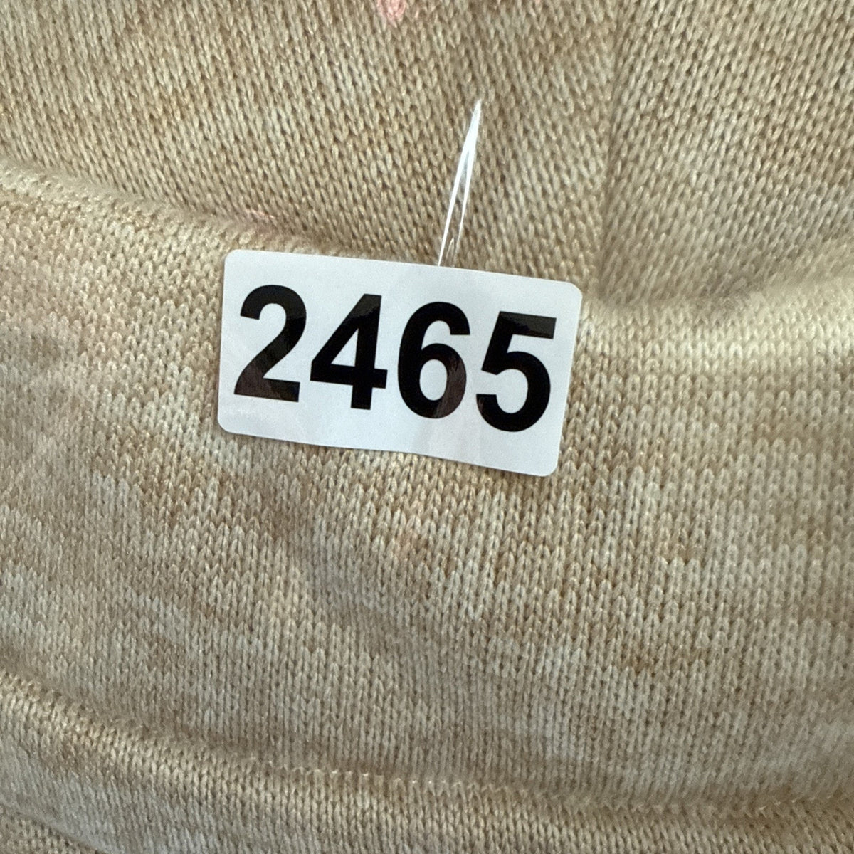 Lands’ End Cozy Cowl Neck Tunic Sweater Tan Soft Knit Women’s Medium RN 62830