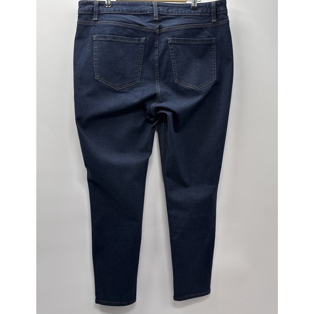 Lane Bryant Skinny Blue Jeans Women’s 18R 5 Pocket Casual Dark Wash Comfort