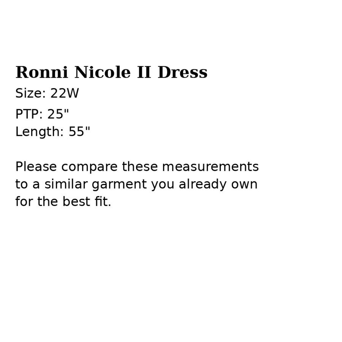 VTG Ronni Nicole II Black Velvet Maxi Dress 22W Sleeveless Side Slits Plus Size