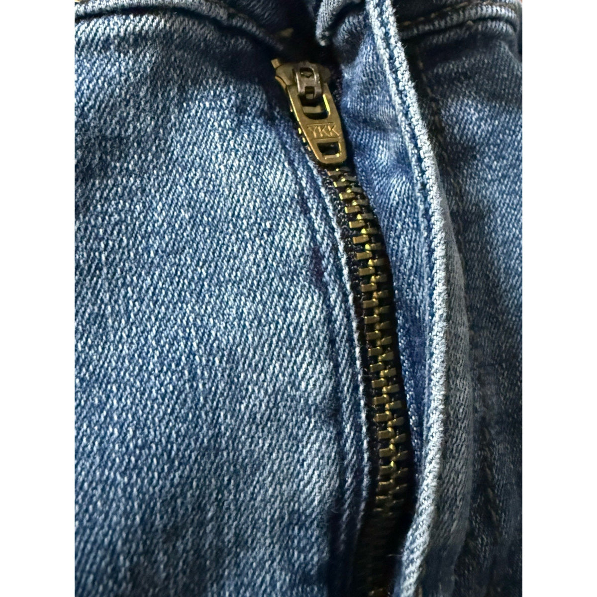 Style & Co. Women’s Curvy Capri Jeans 14 Blue Medium Wash Denim Stretch Pockets