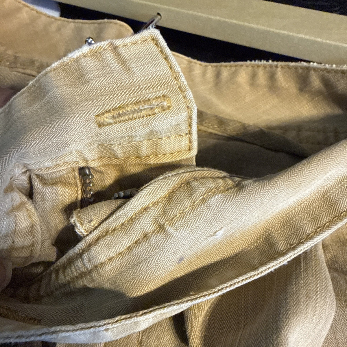 Urban Outfitters Wide Leg Pleated Pants Womens 8 Camel Boho Academia