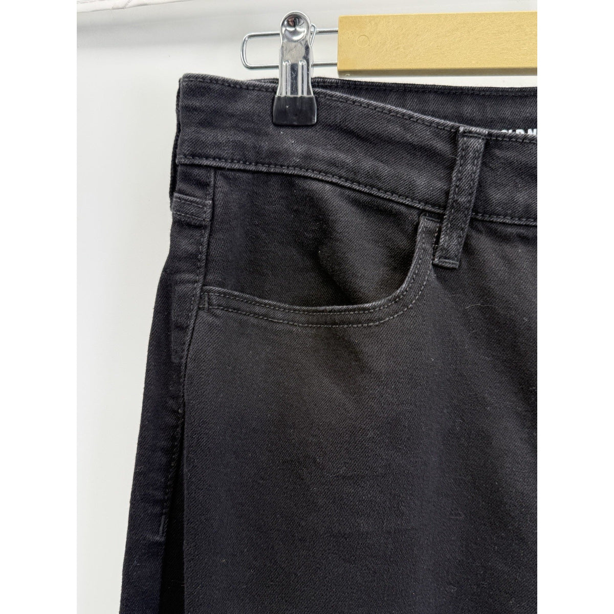 Old Navy High-Rise Loose Jeans Women’s Size 12 Tall Black, Pockets Casual NWT