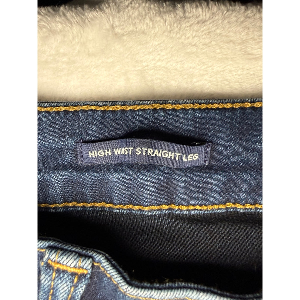 TALBOTS Denim Blue Jeans Women’s Size 24W 5 Pocket Straight Leg Dark Wash