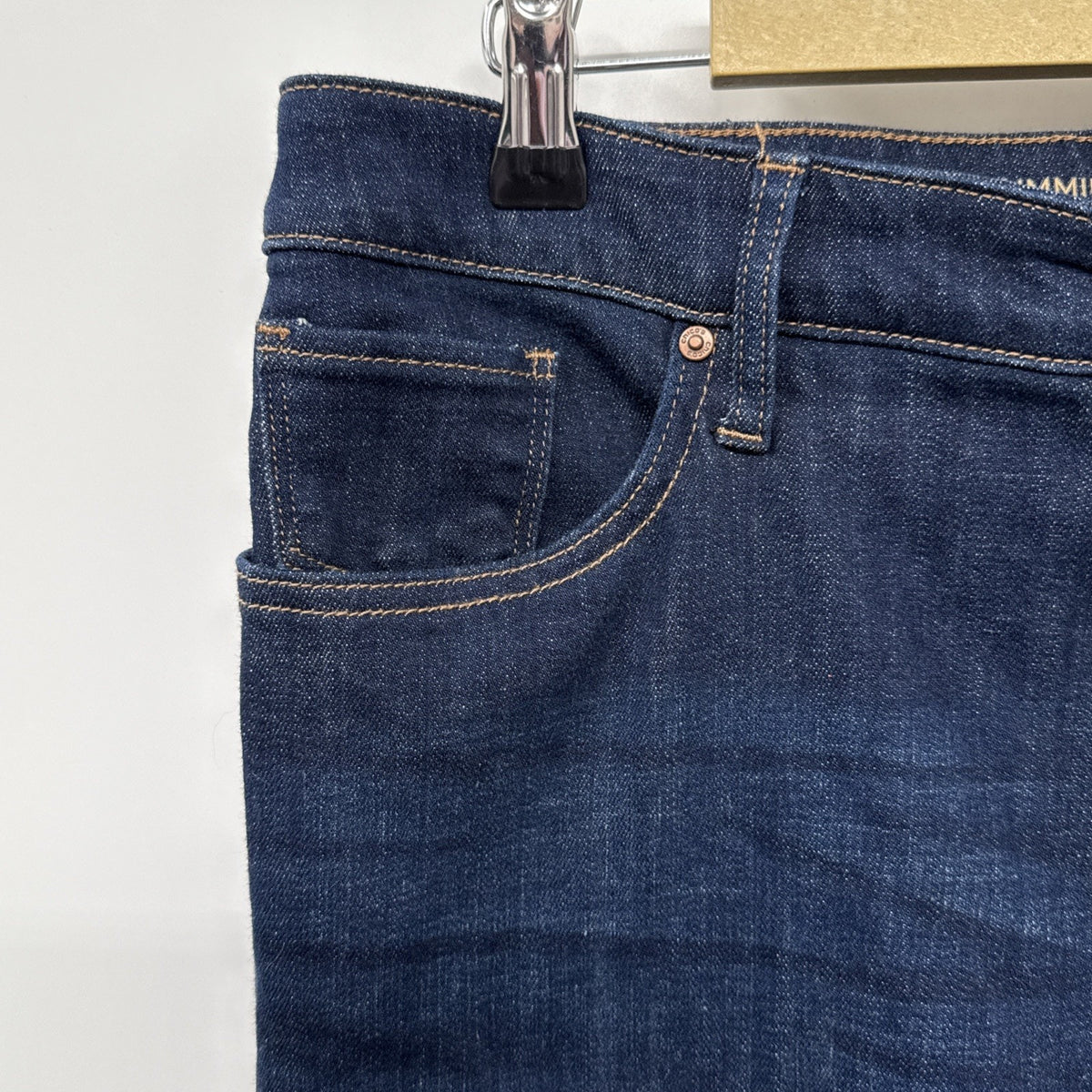 Chico’s So Slimming Girlfriend Jeans Women 12 Sequin Embroidered Ankle Denim Pan