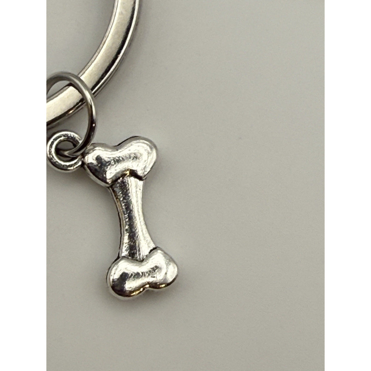 Emerald Meadow Paw Print Dog Keychain Purse Charm Dog Lover Gift Handmade
