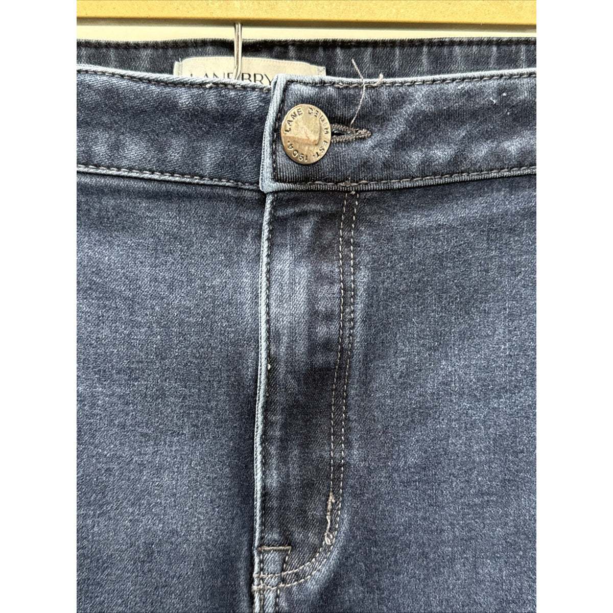 Lane Bryant Womens Size 28R Dark Wash High Rise Ultimate Stretch Skinny Jeans