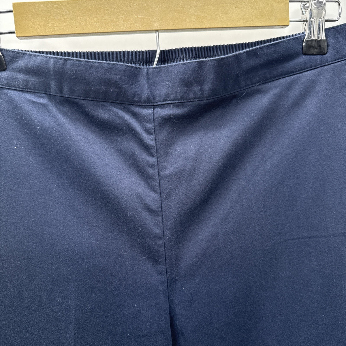 Alfred Dunner Women’s Size 12 Blue Pull On Elastic Waist Straight Leg Pants