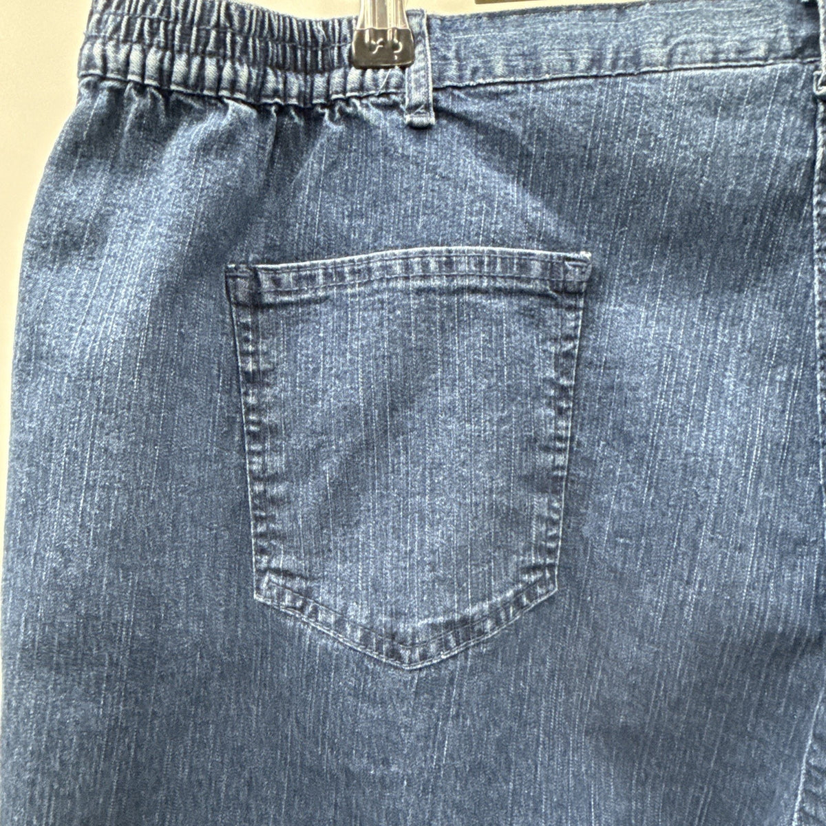 Ruby Rd. Woman Med Wash Denim Blue Jeans Plus Size 22W 5 Pocket Casual Pants