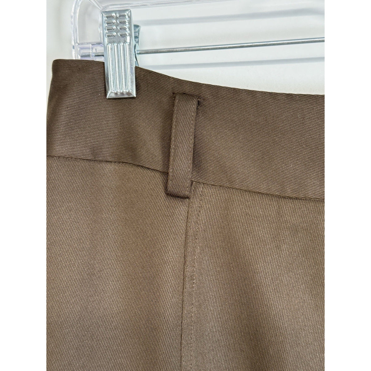 Ann Taylor Chocolate Brown A-Line Skirt Women’s Size 6 Side Zip Line