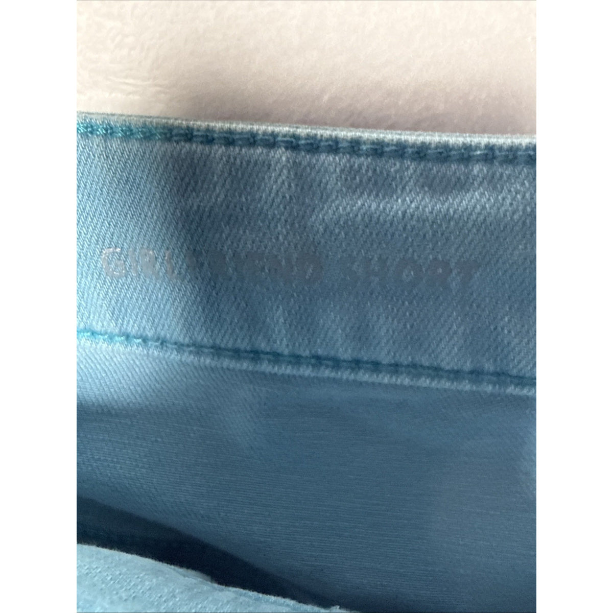 Lane Bryant Shorts Plus Size 28 Aqua Blue Relaxed Girlfriend Fit Denim