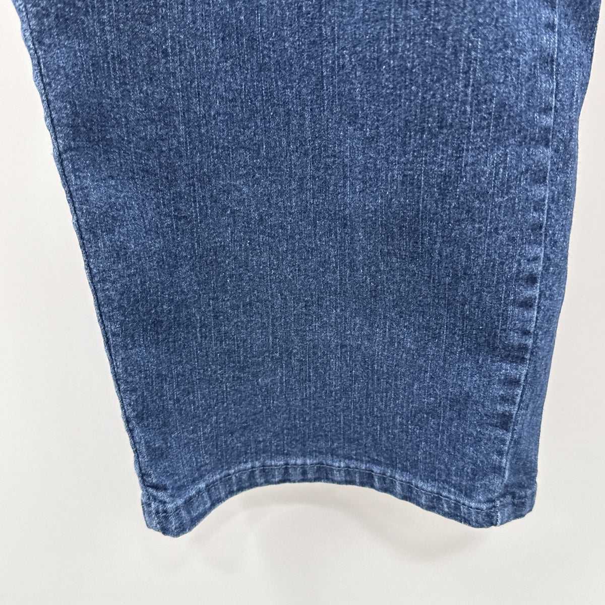 Ruby Rd Jeans Women Blue 5 Pocket Sz 18W Back Elastic Waist Zip Button Comfort