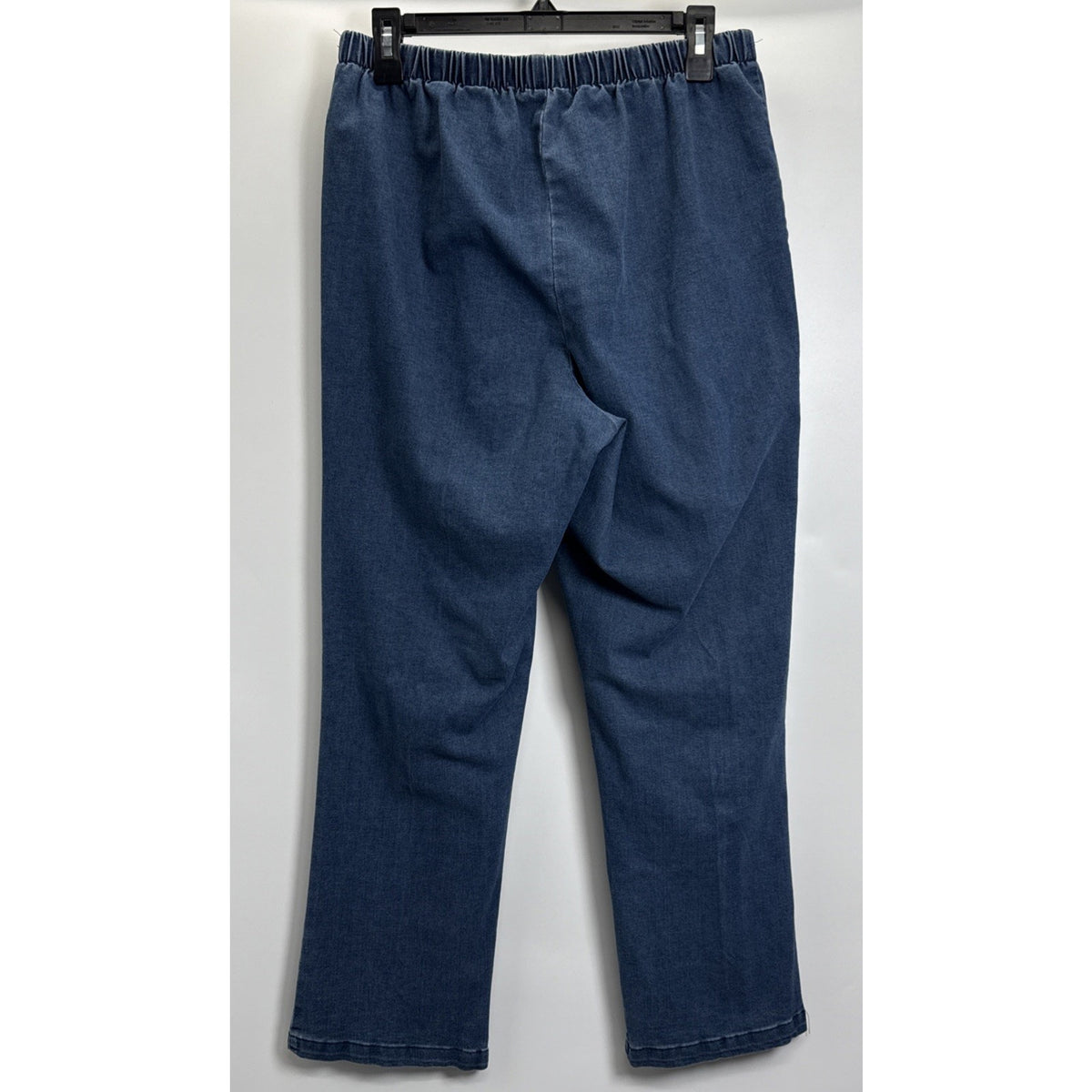 Denim 24/7 pull on Blue jeans Women’s size 18W petite Elastic Waist Stretch