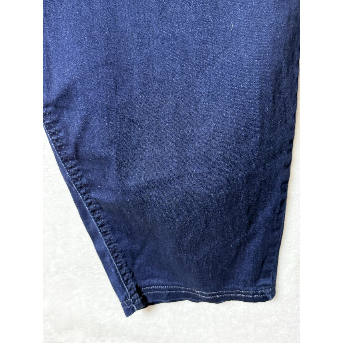 Terra & Sky 5X Pull On Blue 28” Inseam Jegging Jeans Plus Sz Faux Pocket 32W-34W