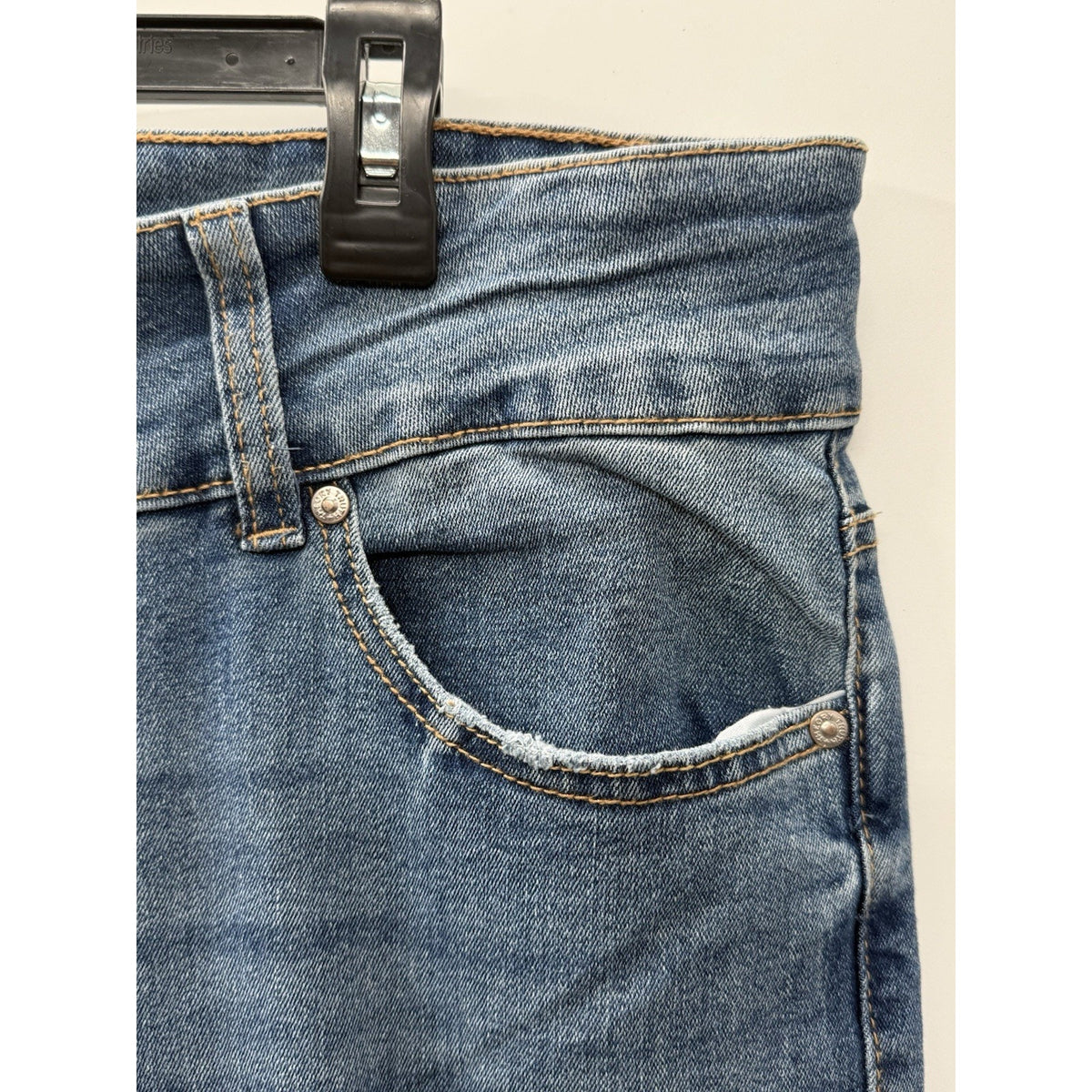 Truth + Theory 22W High Rise Skinny Jeans Plus Size Stretch Blue Denim