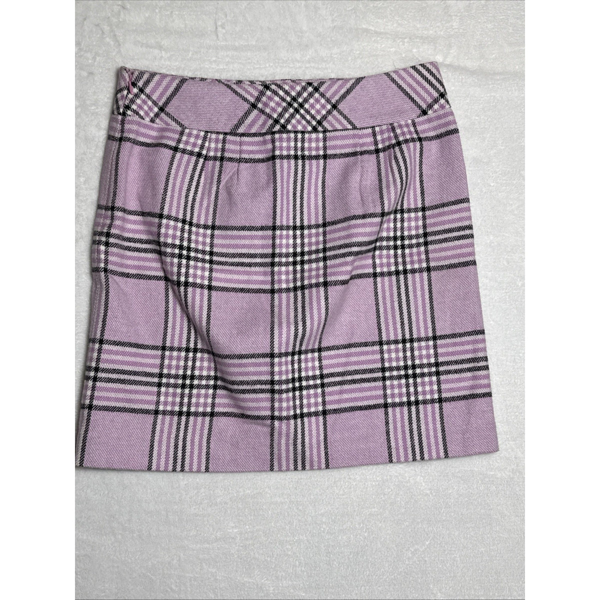 Ann Taylor Women Sz 8 Pink Plaid Mini Skirt Clueless Y2K Preppy Legally Blonde