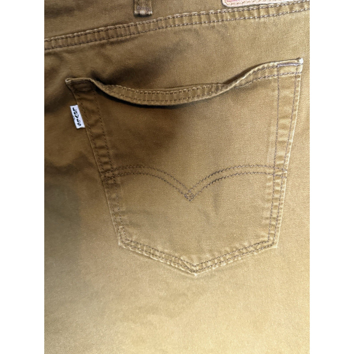 Levi’s 541 Athletic Taper Jeans Men’s 50x30 Brown Stretch Cotton Casual