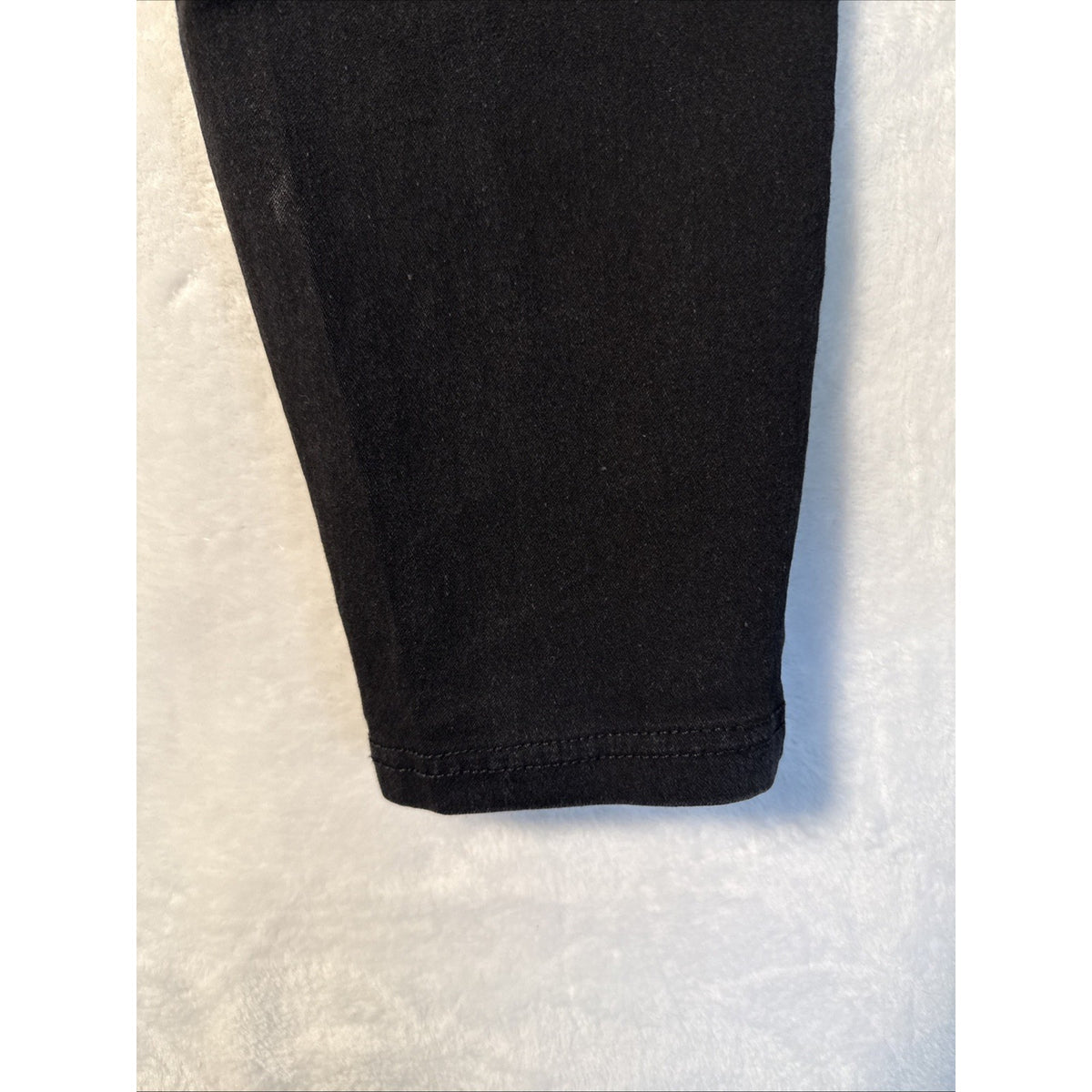Terra & Sky Jegging Jeans Womens 0X 14W Black Wash High Rise Pull On Denim