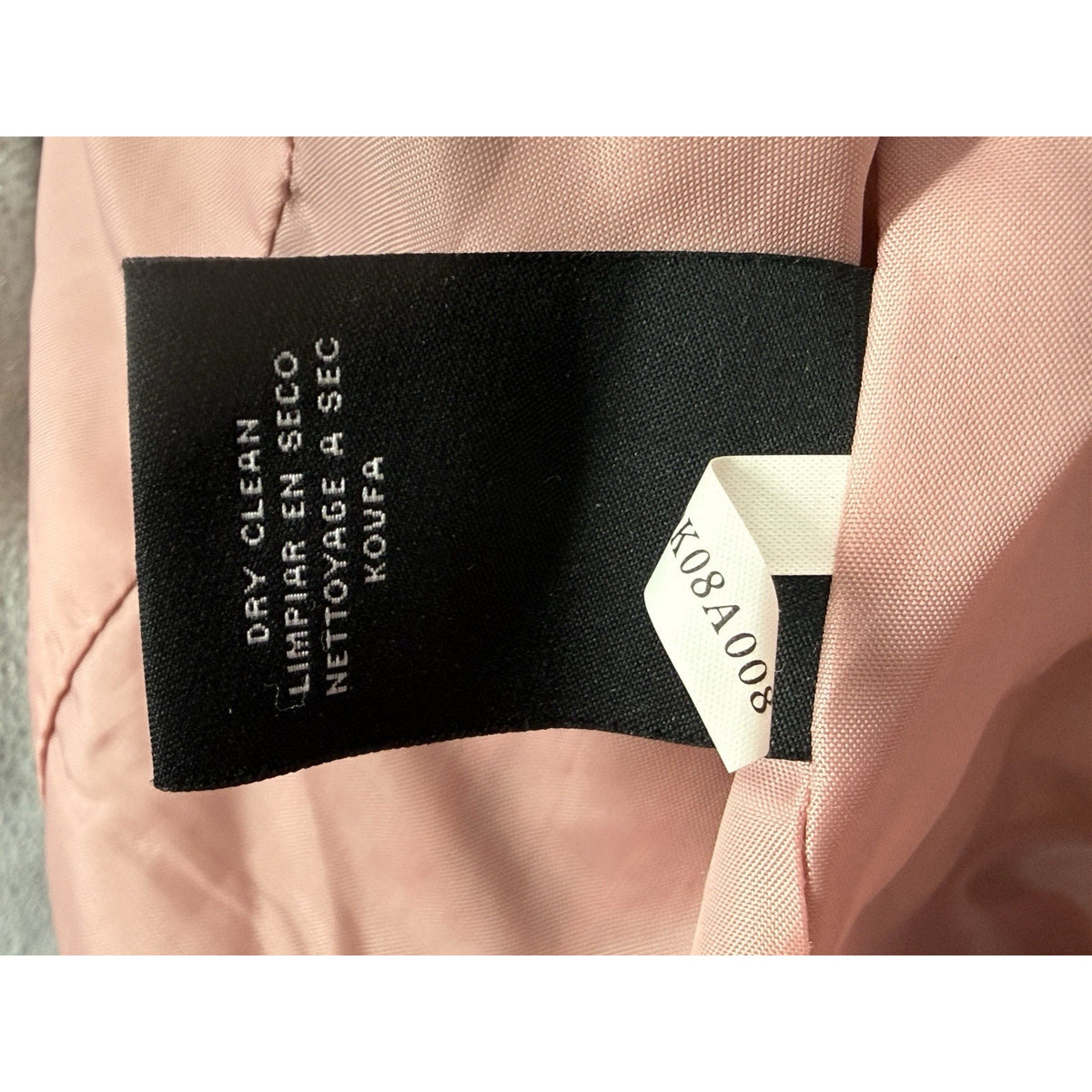 Nipon Boutique Women’s Wool Blend Blazer Jacket Brown Pink Lined Size 18