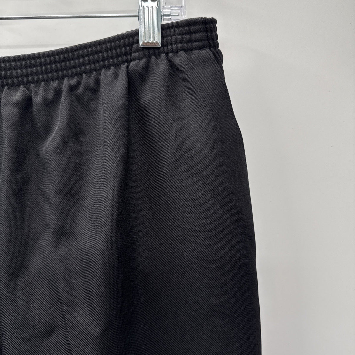 Alfred Dunner Women's Black Stretchy Pull-On Pants w/ 2 Side Pockets Size 14