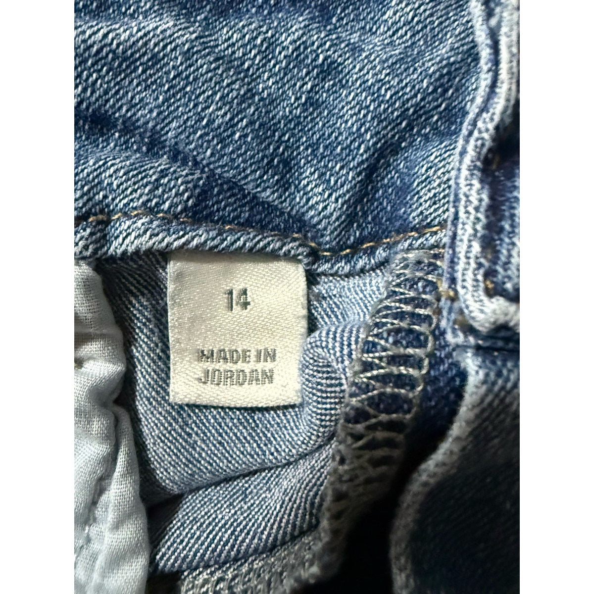 Style & Co. Women’s Curvy Capri Jeans 14 Blue Medium Wash Denim Stretch Pockets
