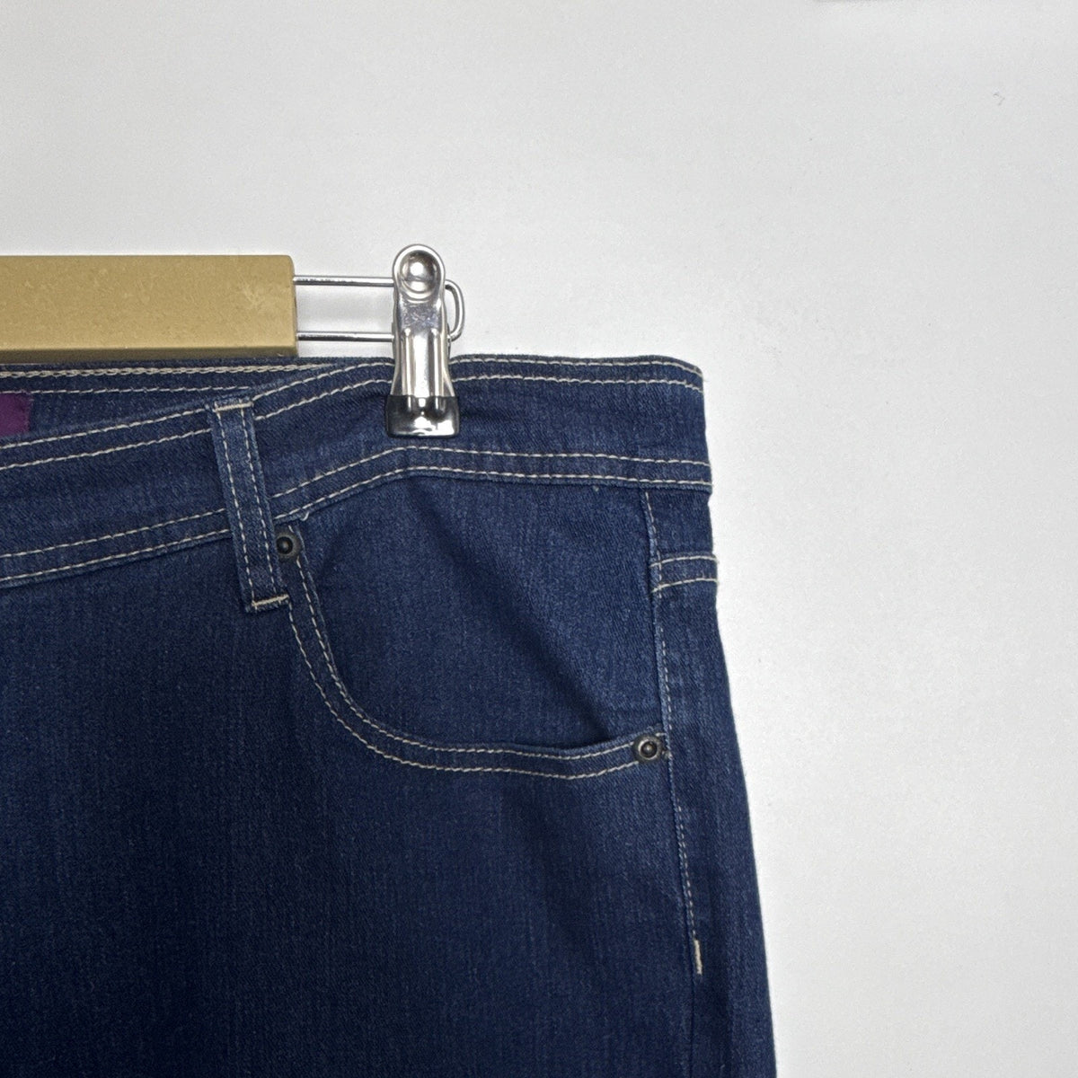 Gloria Vanderbilt Women’s Plus Size 20W Dark Wash Stretch Denim Jeans Blue