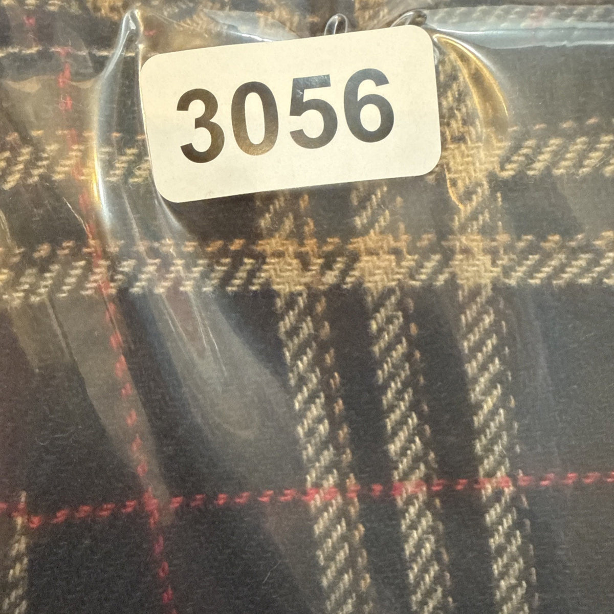 Sag Harbor Petite Plaid Wrap Skirt Wool Blend Fringe Size 14 Classic