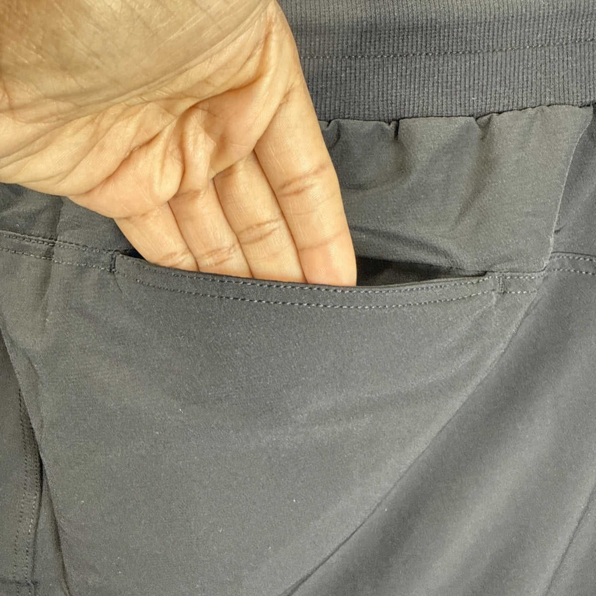 Old Navy Pants Plus Sz 3X StretchTech Jogger Go-H20 Women Black Pockets, NWT