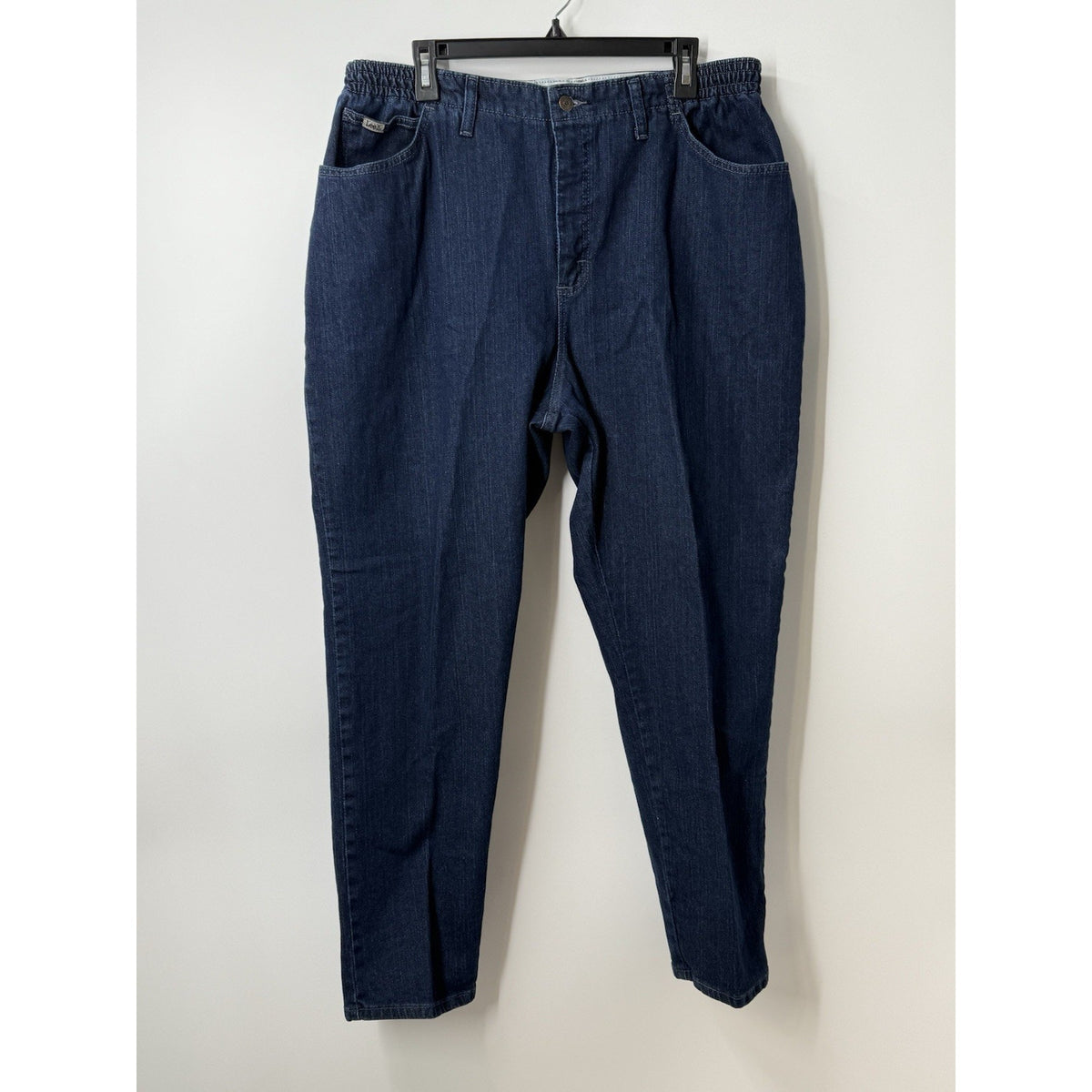 Lee Relaxed Fit 18W Medium Denim Jeans Stretch Blue High Rise 30.5 Inseam